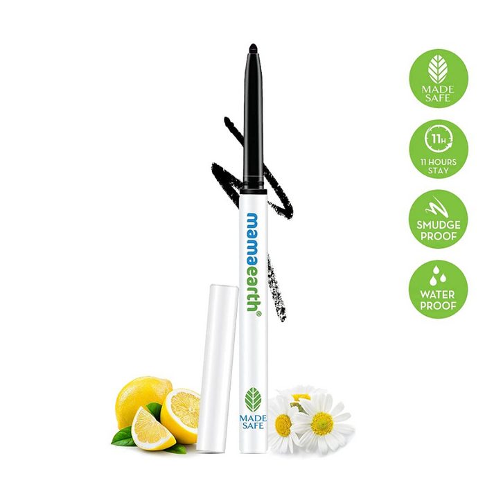 Mamaearth Charcoal Black Long Stay Kajal 0.35 g