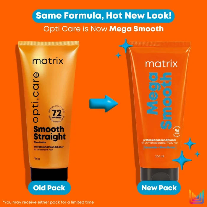 Matrix Mega smooth ceramide +Shea Butter conditioner  (200 Gm)