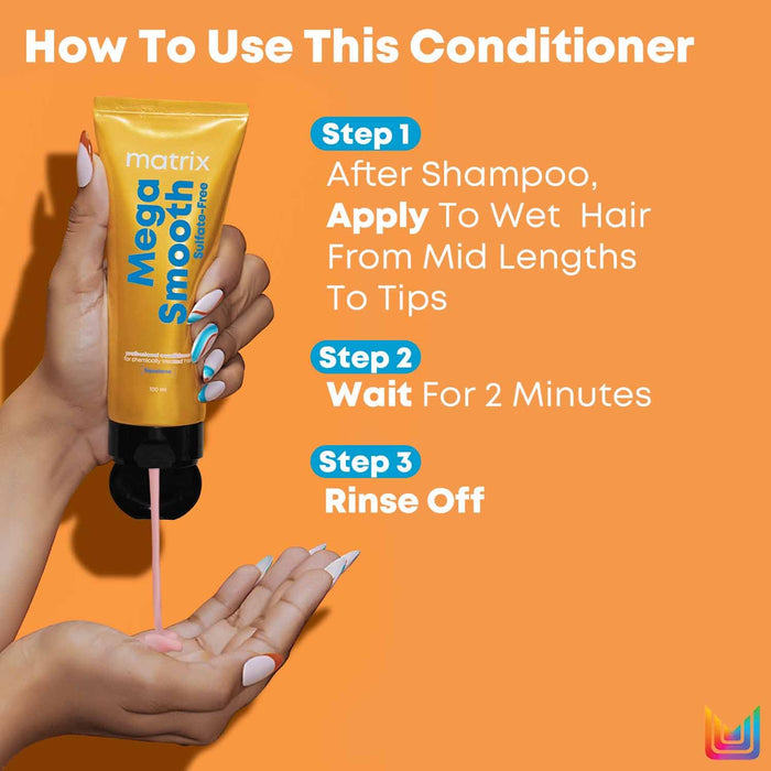 Matrix Mega Smooth Sulfate-free Conditioner-200ml