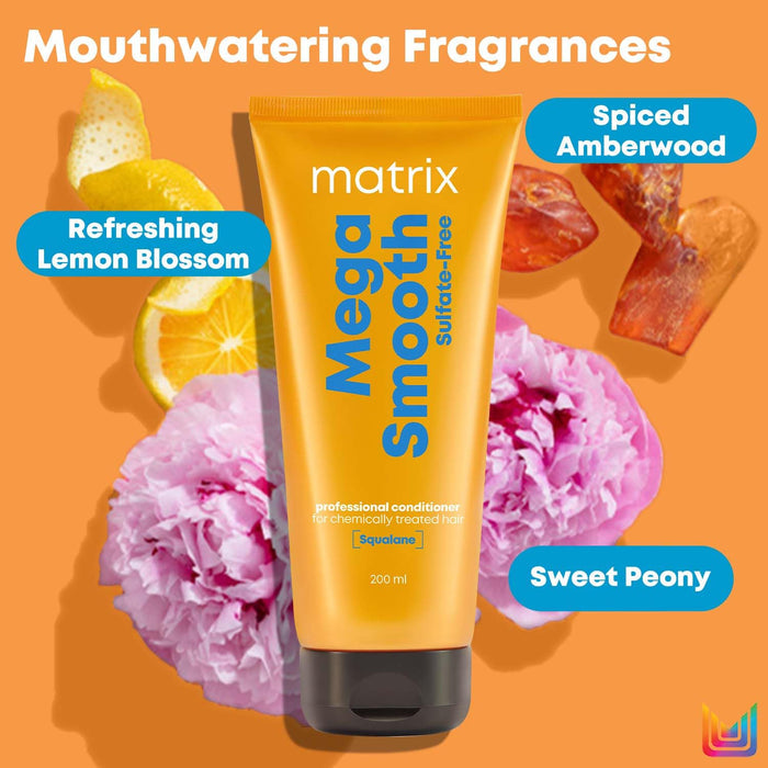 Matrix Mega Smooth Sulfate-free Conditioner-200ml