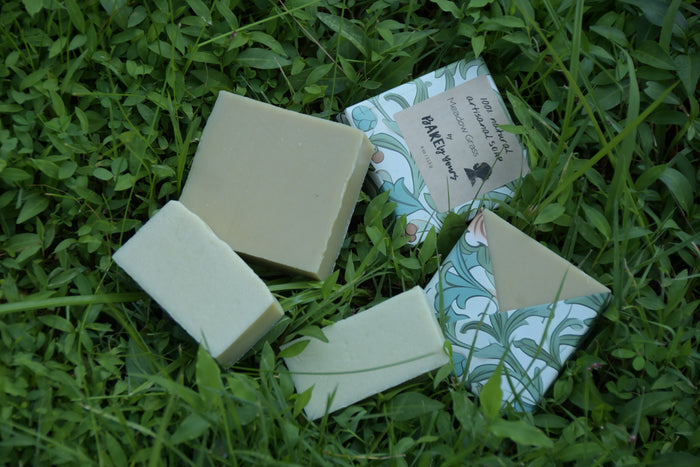 Meadow Grass natural soap bar