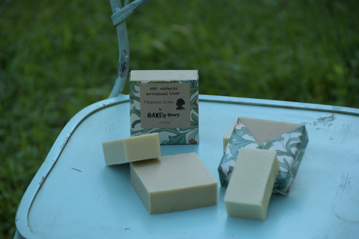 Meadow Grass natural soap bar