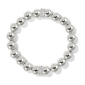 Meridian Stretch Bracelet / Silver