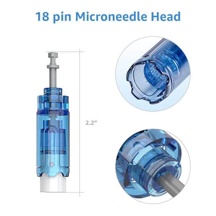 Microneedling Pen Replacement Cartridges, Various Needles