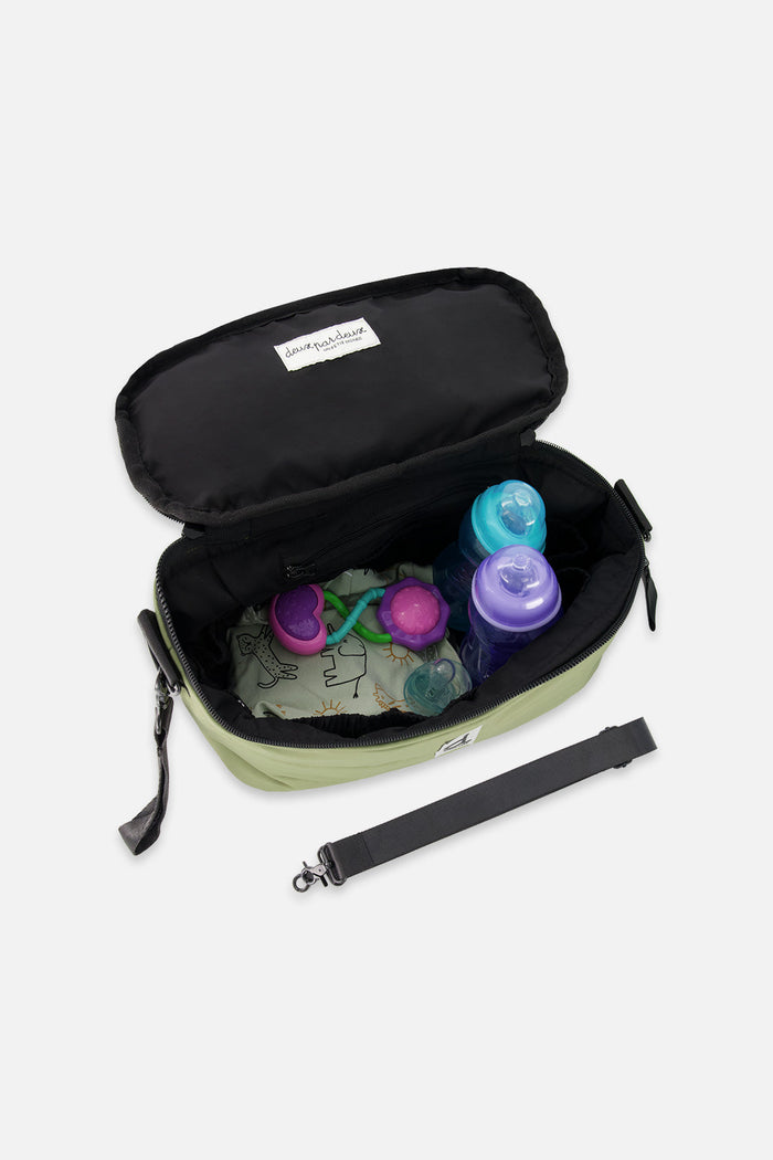 Mini Diaper Bag Olive Green-4