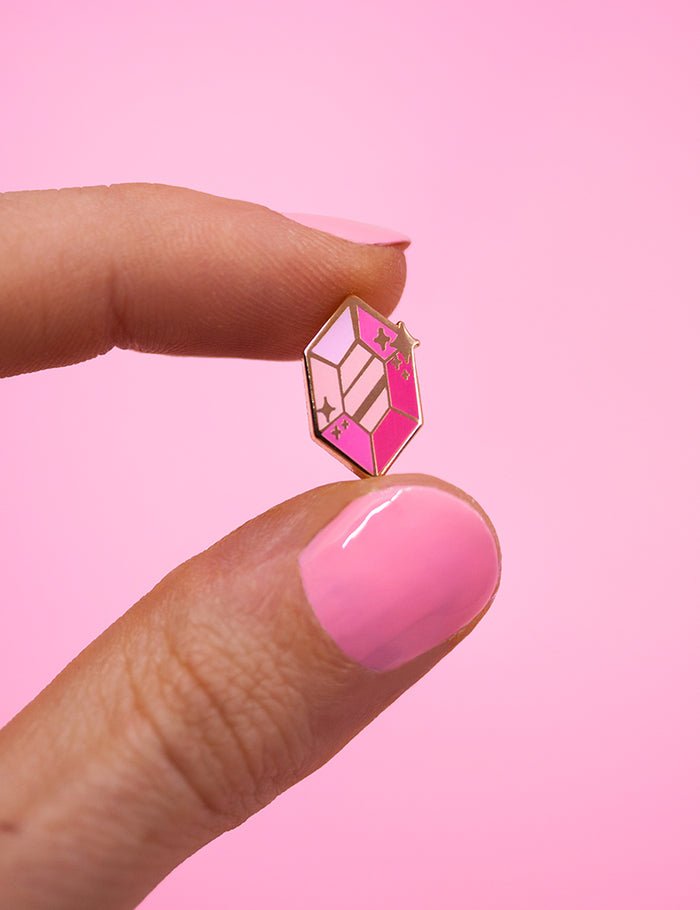 Mini Gem enamel Pins
