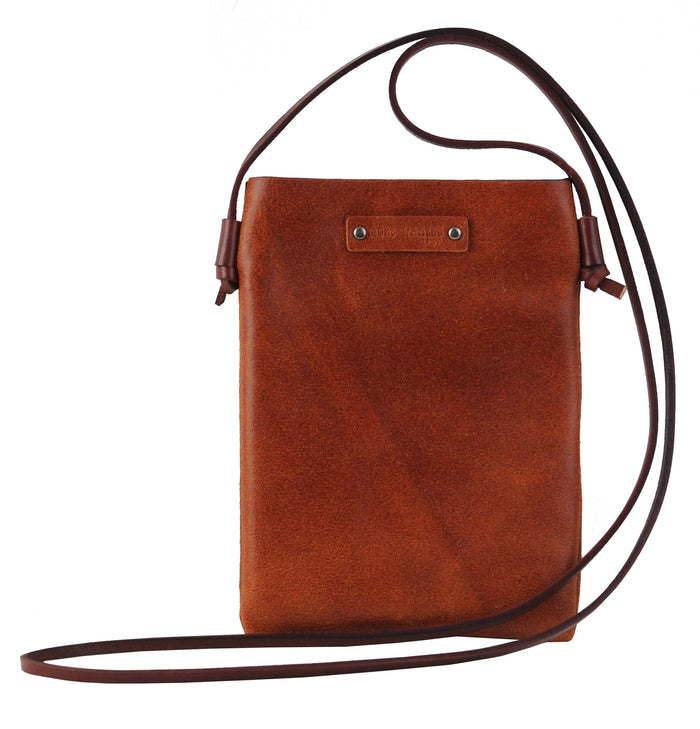 Leather Crossbody Bag | Ready to Go Mini Crossbody: Tan - Olita Gifts & Goods