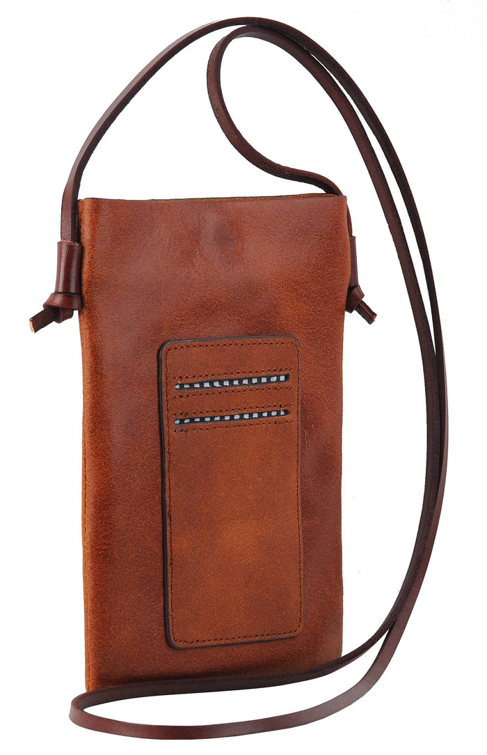 Leather Crossbody Bag | Ready to Go Mini Crossbody: Tan - Olita Gifts & Goods