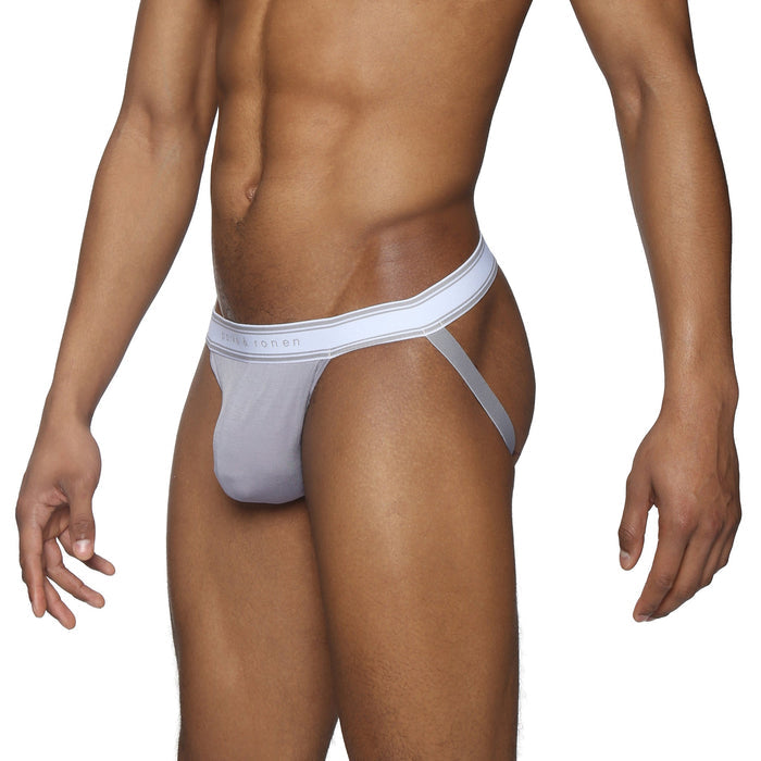 Mist Grey Retro Jock Strap - Parke & Ronen
