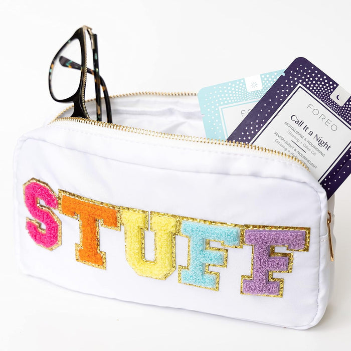 Multi-colored STUFF Pouch