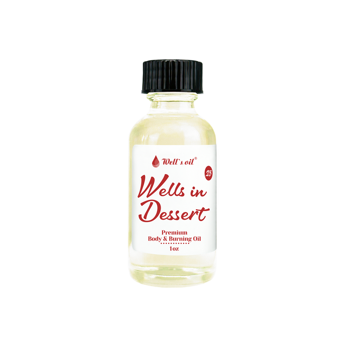 Multi-purpose Fragrance Oil - Wells in Dessert (1 fl. oz. / 30ml)