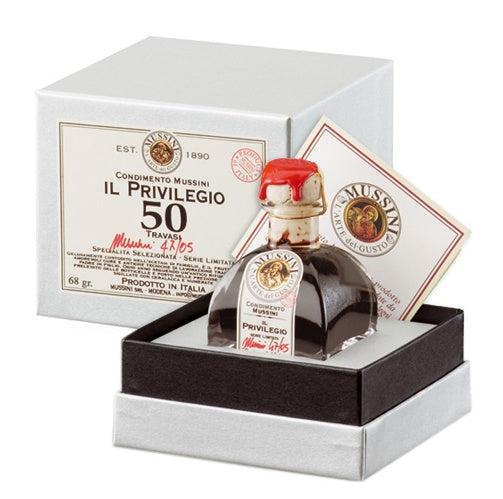 Mussini Balsamic Vinegar of Modena "50 Years" Il Privilegio 2.4 fl.oz - EMPORIO ITALIANO