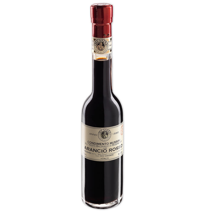 Mussini RED ORANGE Arancio Rosso Flavored Balsamic Vinegar of Modena 250 ml