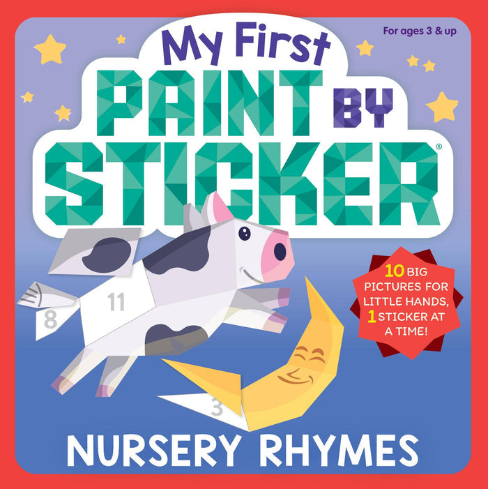 My First Paint by Sticker Book: Nursery Rhymes