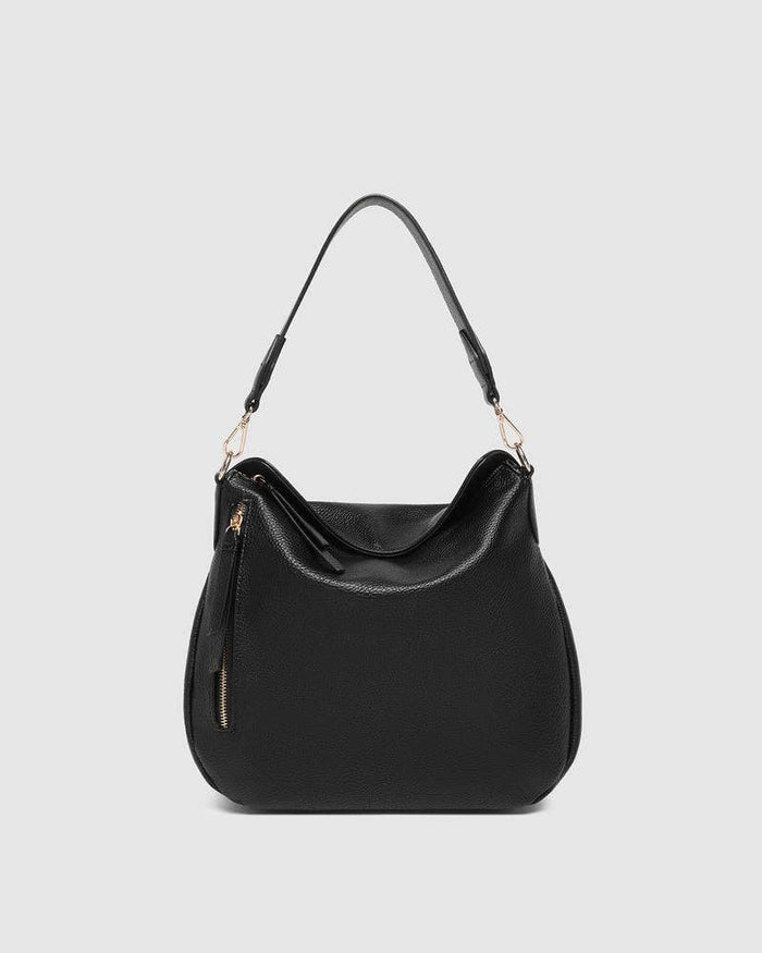 Nadia Shoulder Bag - Black: Vegan - Polyurethane / Women-Owned, Cruelty-Free - Olita Gifts & Goods