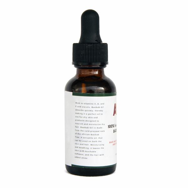 Baobab Skin and Hair Oil - 100% Pure & Natural