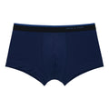 Navy Wave Mesh Low Rise Trunk - Parke & Ronen