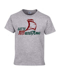 NB Wrestling Soft Style Adult Tee Mens Cut Gray