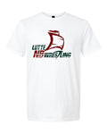 NB Wrestling Soft Style Adult Tee Mens Cut White