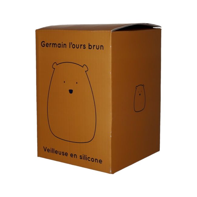 Le Petit Souk - Night Light - Germain The Brown Bear - Box