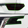 Full Headlight Taillight Precut Smoked PPF Tint Kit Film Overlay Fits Nissan Armada 2021 - 2024 - Bogar Tech Designs