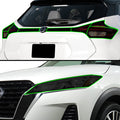 Full Headlight Taillight Precut Smoked PPF Tint Kit Film Overlay Film Fits Nissan Kicks 2021 - 2023 - Bogar Tech Designs