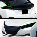 Full Headlight Taillight Precut Smoked PPF Tint Kit Film Overlay Film Fits Nissan Leaf 2018 - 2024 - Bogar Tech Designs