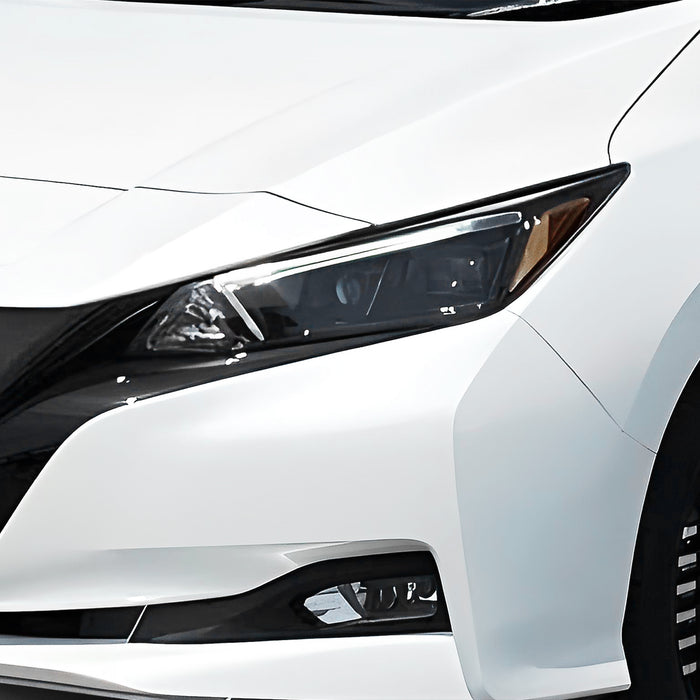 Full Headlight Taillight Precut Smoked PPF Tint Kit Film Overlay Film Fits Nissan Leaf 2018 - 2024 - Bogar Tech Designs