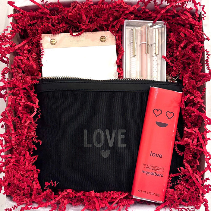 notes with love gift box wrapping