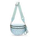 Nylon Leopard Sling/Crossbody Bag