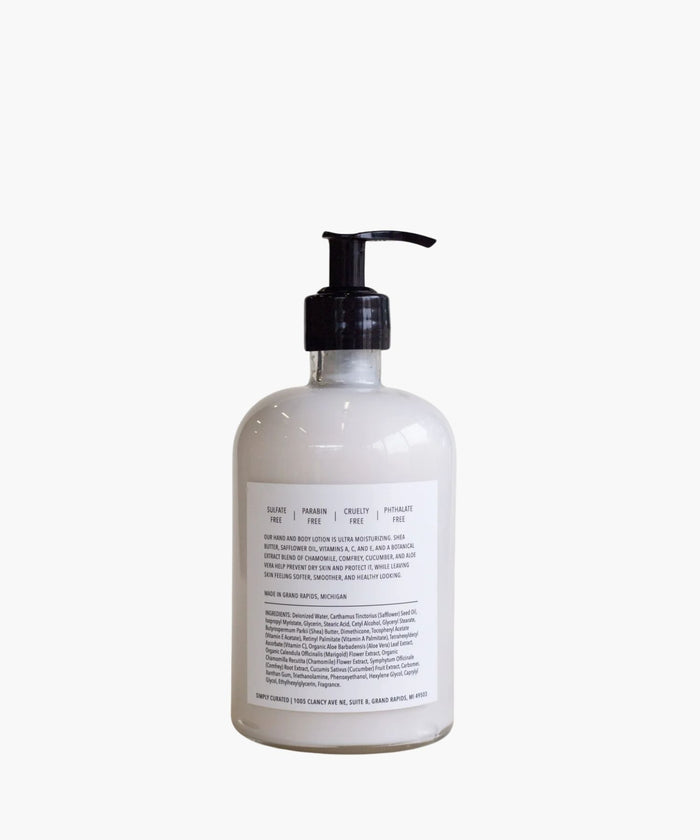 White bottle with black pump on a white background, | SW Home