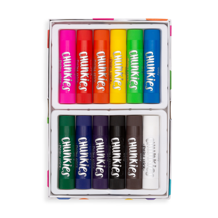 OOLY Chunkies Paint Sticks Original Pack - Set of 12