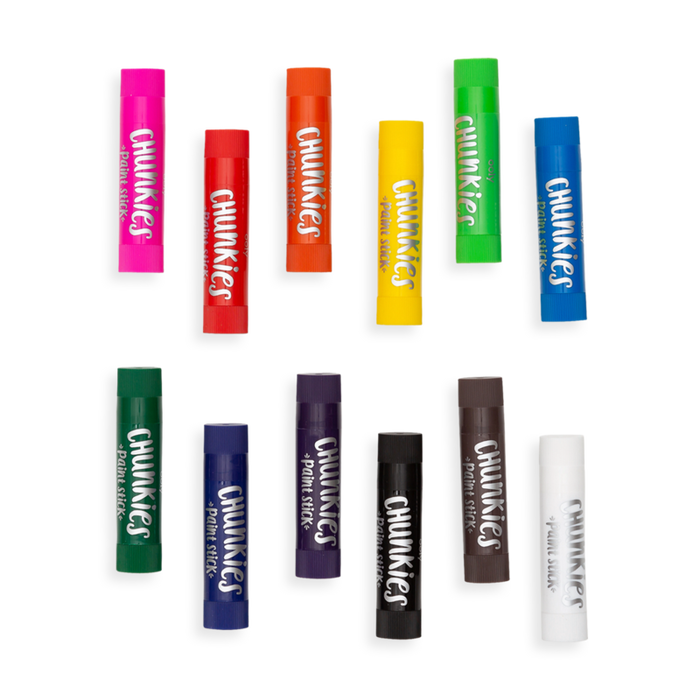 OOLY Chunkies Paint Sticks Original Pack - Set of 12