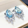 Wedding Jewelry - CZ Bridal Stud Earrings - More Colors
