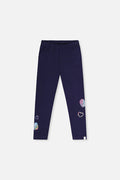 Organic Cotton Leggings Dark Blue-0