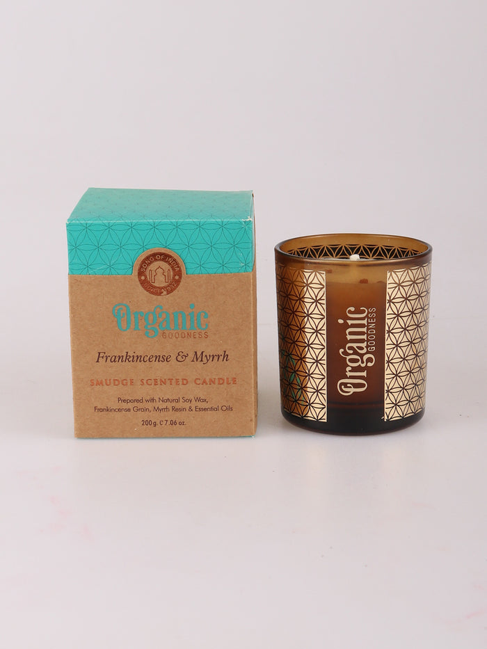 Organic Goodness Candle Frankincense & Myrrh | One Colour-Image 2