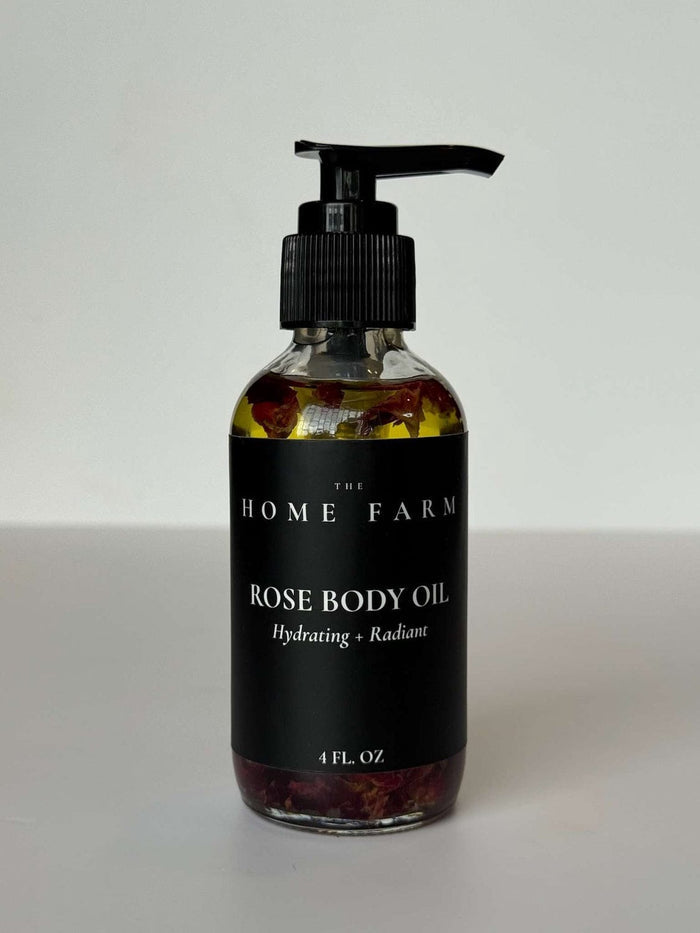 The Home Farm Organic Rose Body Oil