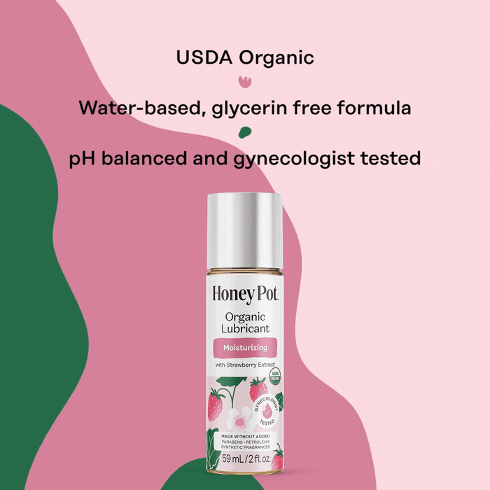 Organic Strawberry Moisturizing Lubricant