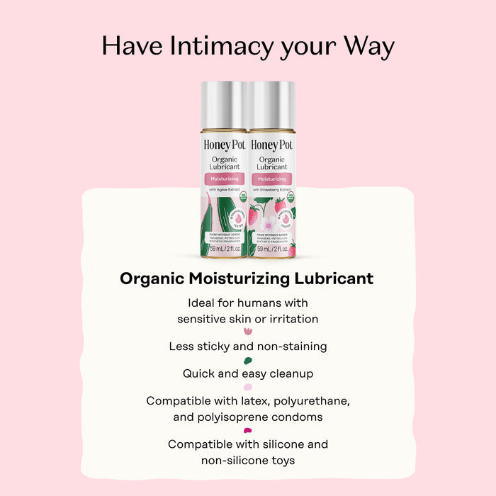 Organic Strawberry Moisturizing Lubricant