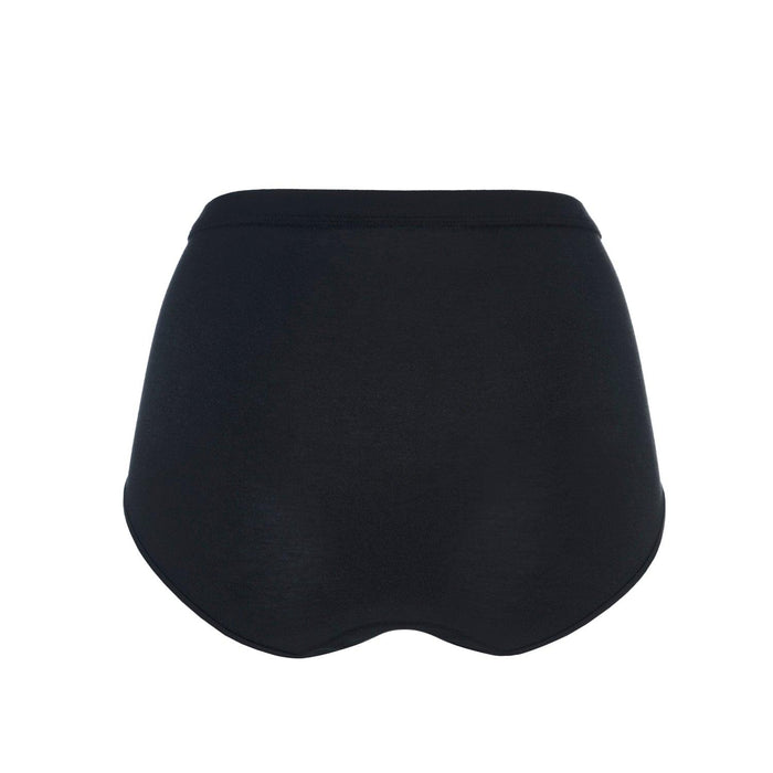 Ornate Silk and Organic Cotton Full Brief, view 7 – Juliemay Lingerie