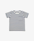 Oso + Me Willie Tee Shirt in Navy Stripe
