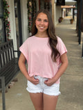 Out & About Top PINK