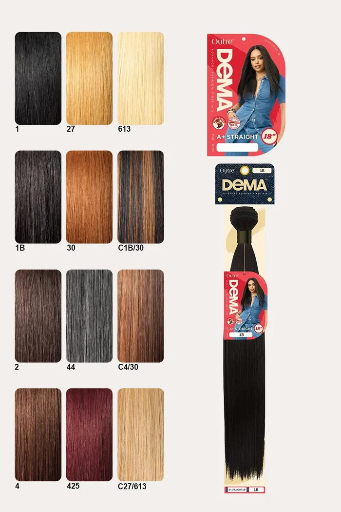 OUTRE DEMA A+ WEAVE BUNDLE - STRAIGHT 18 OUTRE