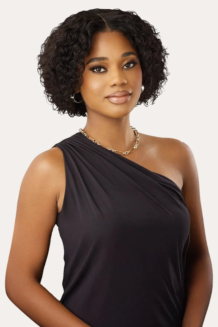 OUTRE MY TRESSES BLACK LABEL 13X4 LACE FRONTAL WIG - HH VIRGIN DEEP BOB 8" - BSW BEAUTY CANADA