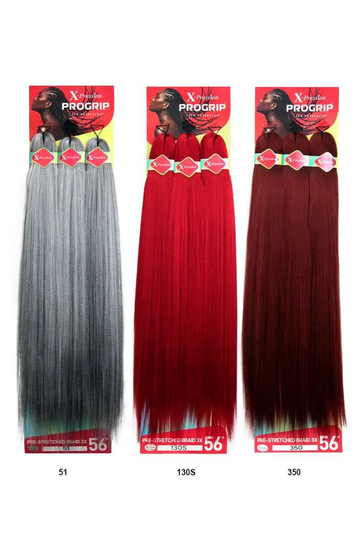 OUTRE X-PRESSION 3X PROGRIP PRE-STRETCHED BRAID 56" - BSW BEAUTY CANADA