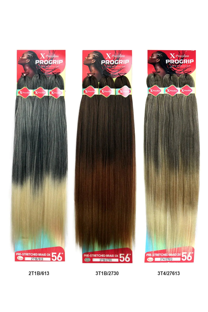 OUTRE X-PRESSION 3X PROGRIP PRE-STRETCHED BRAID 56" - BSW BEAUTY CANADA