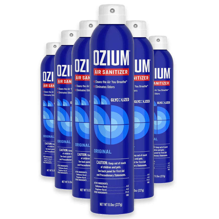 Ozium Original Air Sanitizer Spray 8 oz - 6 Pack