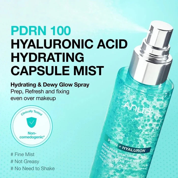 PDRN Collagen Glow Facial Serum Spray for Hydration & Glow - 100ml