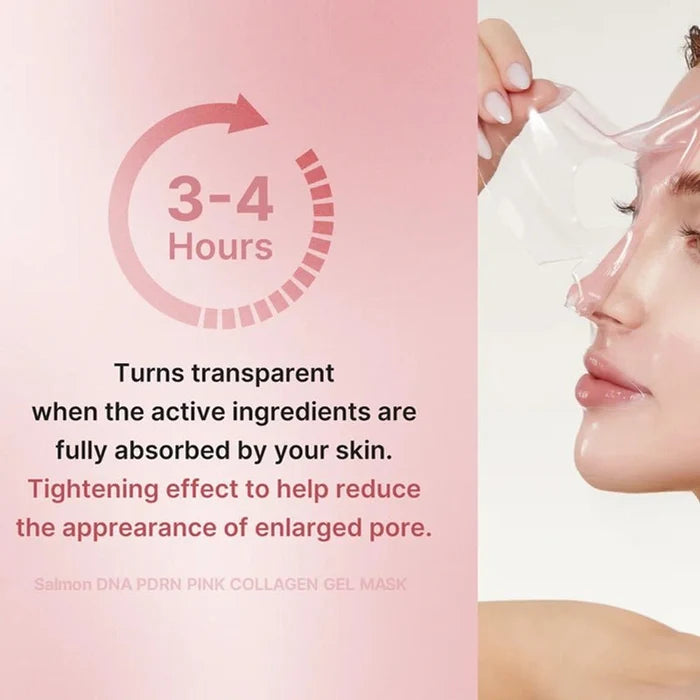 PDRN Pink Collagen Jelly Gel Mask for Hydration, Firming & Glow - 28g