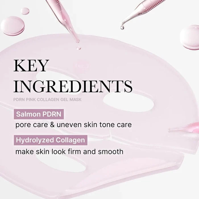 PDRN Pink Collagen Jelly Gel Mask for Hydration, Firming & Glow - 28g
